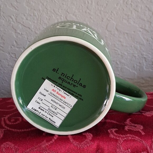 St. Nicholas Square Grandpa Claus & Grandma Claus Holiday Coffee Mugs - Picture 7 of 12